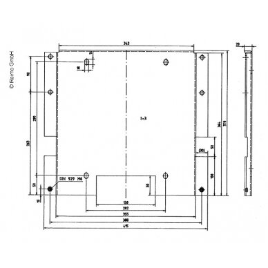 Adapteris Sportscraft S sėdynei ant pasukamo pagrindo 59501