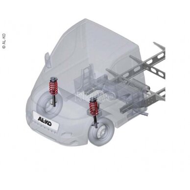 Al-Ko Comfort Suspension 33L panelinis furgonas Ducato nuo 2014 m