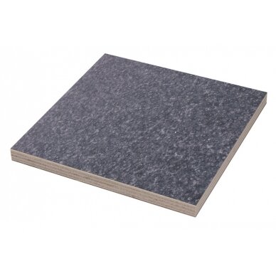 Baldų plokštės bazaltas - tuopos laminatas 1