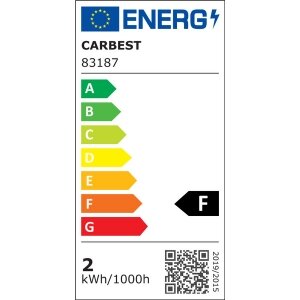 Carbest LED taškas su jutikliniu jungikliu ir stiklo gaubtu 1