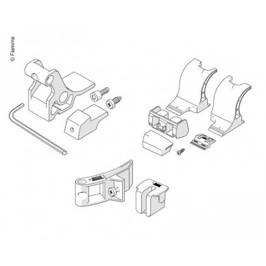 „Fiamma Kit Side“, skirta „Omnistor 4900“ / „Tristor 2“.