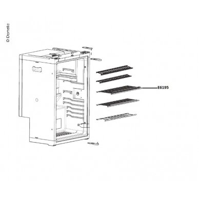 Grotelės virš 426x165mm