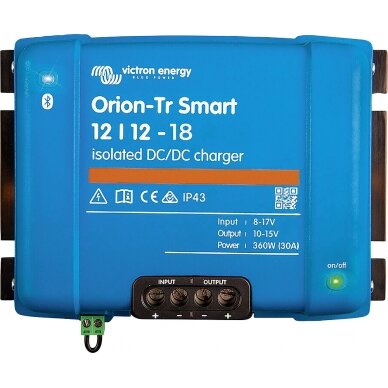 Įkrovimo keitiklis DC/DC Victron Orion-Tr Smart Isolated