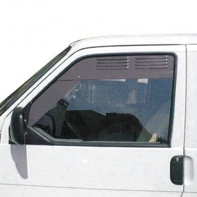 Kabinos ventiliacijos grotelės Fiat Ducato juodos spalvos 2vnt. 2002-06/2006