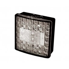 LED galinis rūko žibintas skaidrus 12V, 3 W IP67, 500 mm laidas