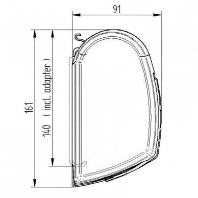 Markizė Thule Omnistor 5200 3m antracito spalvos 2