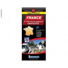Michelin aikštelės žemėlapis nemokamos aikštelės Prancūzijoje