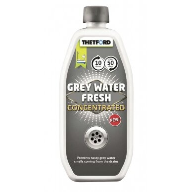 Thetford Grey Water Fresh apsauga nuo nemalonaus nuotekų vandens kvapo