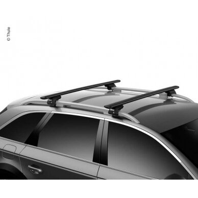 Thule WingBar Evo 135 juoda 2