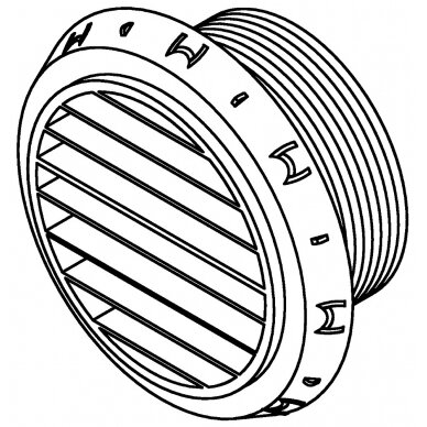 ventiliacijos skersmuo
55 mm 45 gr